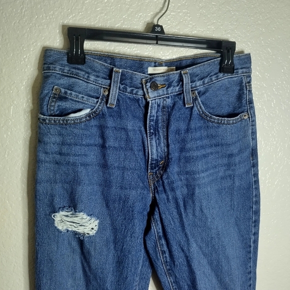 Levi's '94 Baggy Bootcut Distressed Jeans Sz 26 - Picture 10 of 11